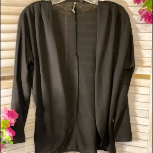 Black Light Cotton Cardigan - Picture 2 of 9